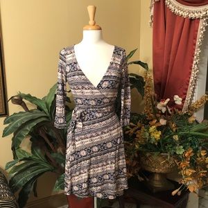 💫Aztec Wrap Dress